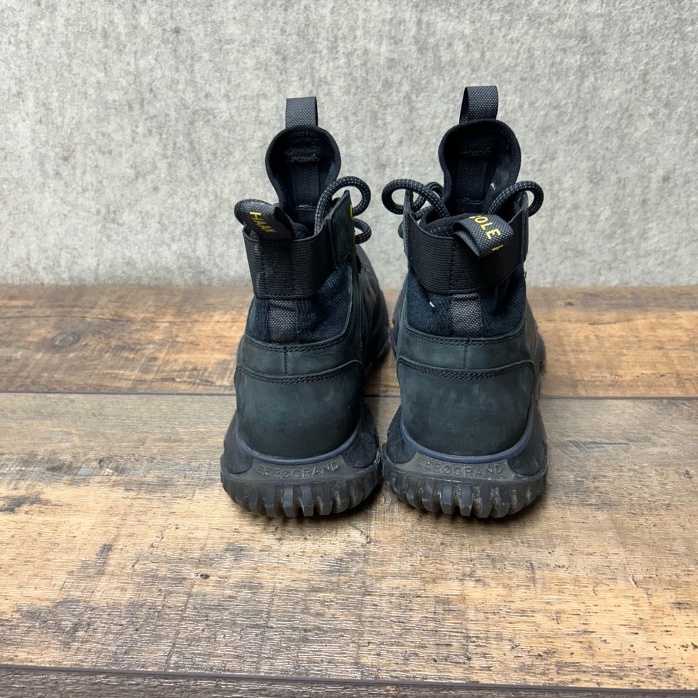 Cole Haan ZeroGrand All Terrain Hiker Boots Mens Black‎ Size 9.5 $200 - Picture 4 of 8